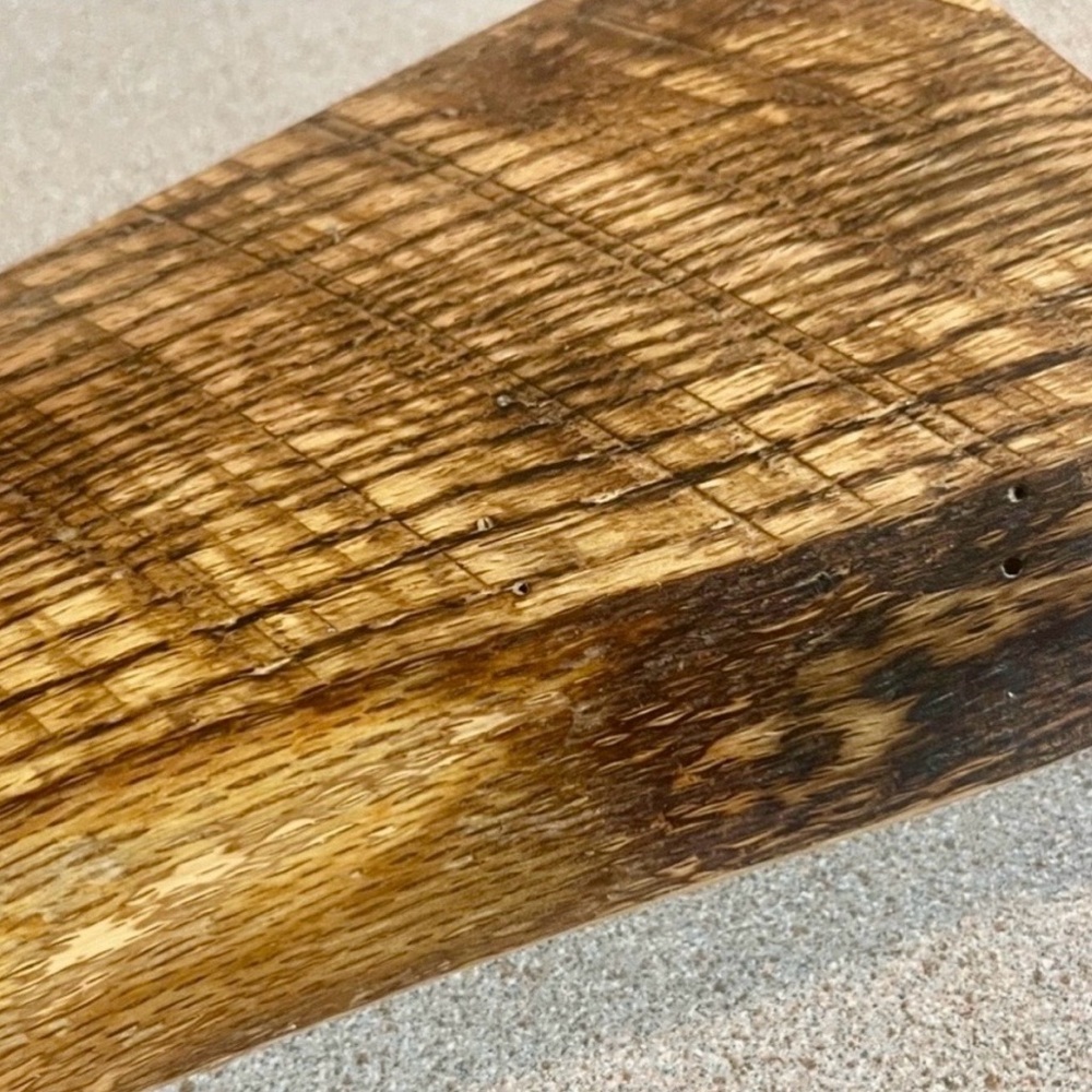 Rustic Wooden Tray Live Edge Handmade Server Trivet Table Riser Plant Stand - Picture 6 of 9